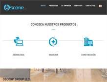 Tablet Screenshot of oscorpgroupllc.com